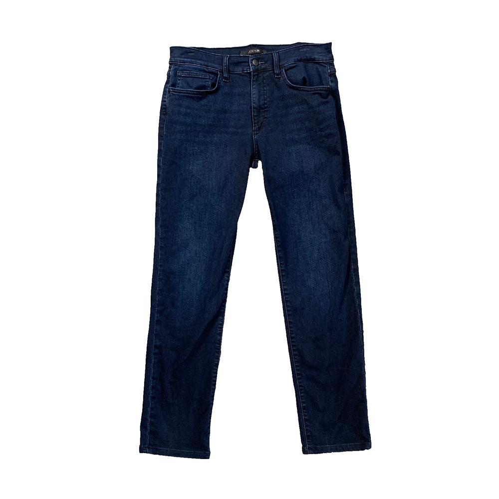 Joes Jeans Mens 31 Blue The Brixton Max Slim Straight Mid Rise Stretch Dark Wash
